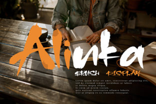 Alinka: A Playful Handwritten Font for Makers