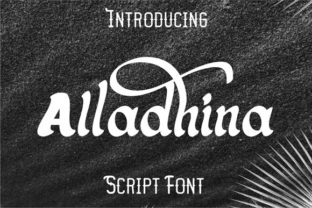 Alladhina: A Handwritten Font for Modern Web Design