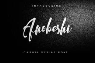 Anobeshi: A Versatile Script Font for Editorial Design
