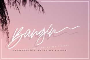 Bangin: A Script Font for Bold Branding