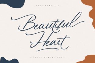 Beautiful Heart: A Modern Handwritten Script for Branding