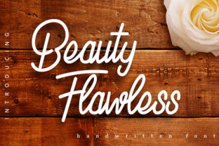 Beauty Flawless: A Premium Script Font for Campaigns