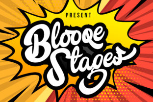 Blooqe Stages: A Bold Script Font for Marketers