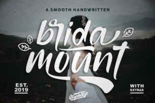 Bridamount: A Handwritten Font for Modern Marketers