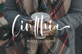 Cintthia: A Handwritten Font for Polished Branding