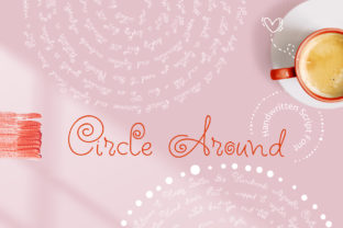 Circle Around: A Handwritten Font for Crafters