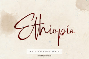 Ethiopia: A Charming Handwritten Font for Crafters