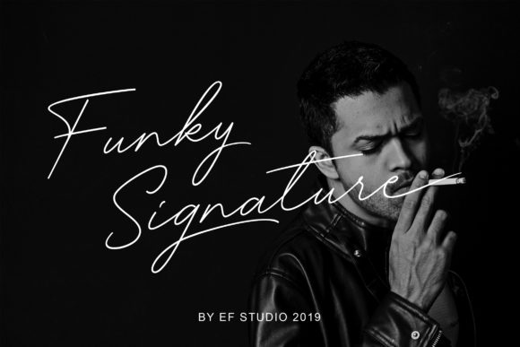 Funky Signature: The 80s Script Font for Modern Brands