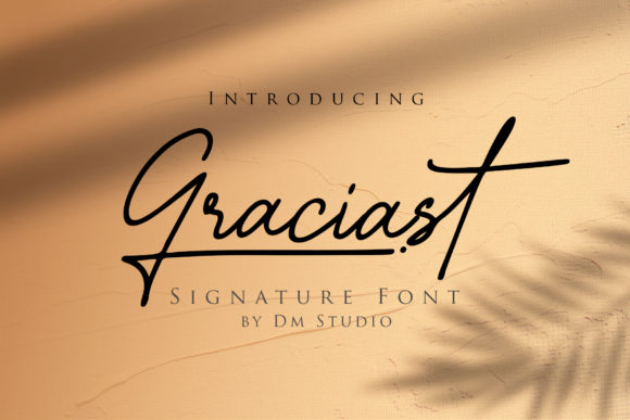 Graciast: A Charming Script Font for Web Design