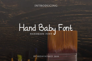Hand Baby: A Sweet Handwritten Font for Brand Identity