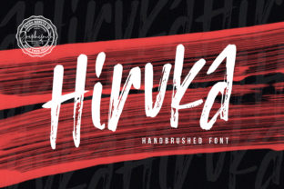 Hiruka: A Bold Handwritten Font for Standout Branding