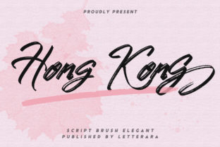 Hong Kong: An Elegant Handwritten Font for Editorial Design