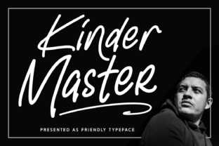 Kinder Master: A Handwritten Font for Modern Web Design
