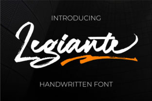 Legiante: The Handwritten Font for Bold Campaigns