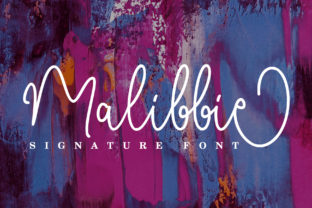 Malibbie: The Bold Handwritten Font for Campaigns