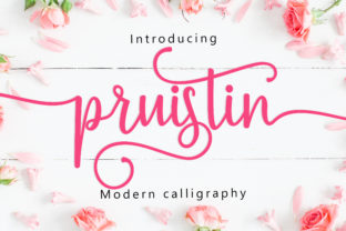 Pruistin: A Handwritten Font for Editorial Design