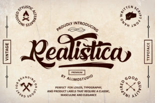Realistica: A Vintage-Inspired Script Font for Modern Editorial