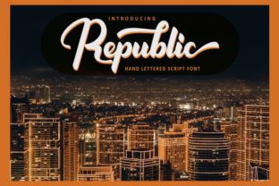 Republic: The Bold Handwritten Font for Campaigns