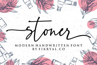 Stoner: A Modern Handwritten Font for Web Design