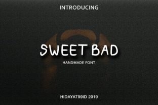 Sweet Bad: A Twisted Handwritten Font for Creepy Campaigns