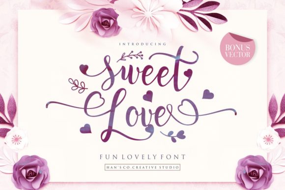 Sweet Love: A Premium Script Font for Branding