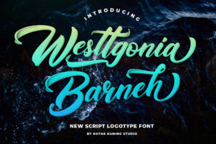 Westtgonia Barneh: A Powerful Handwritten Font for Business